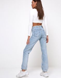 Guan Top in Ivory sold by Motel Rocks