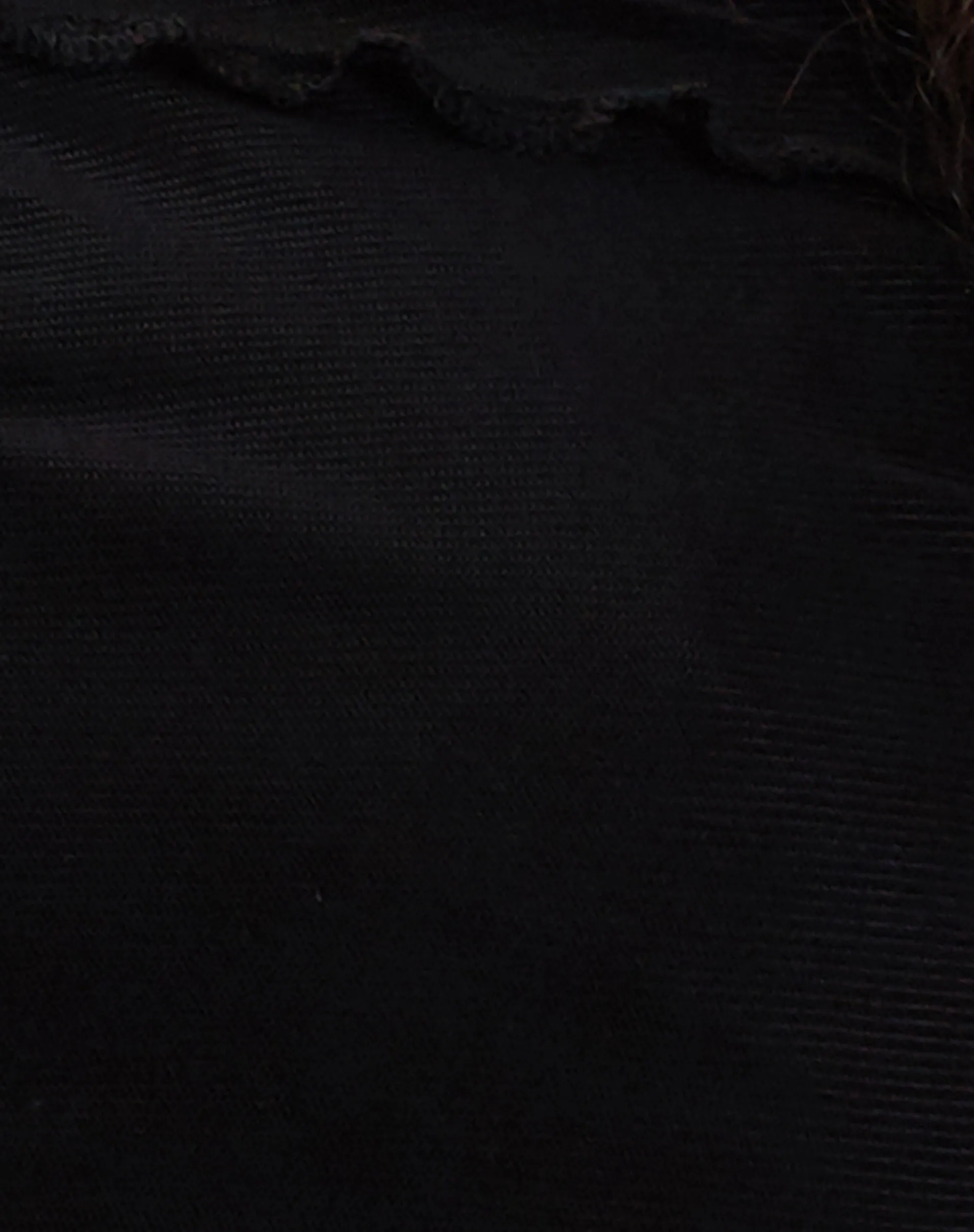 Nabil Bardot Top in Mesh Black sold by Motel Rocks product image thumbnail 5