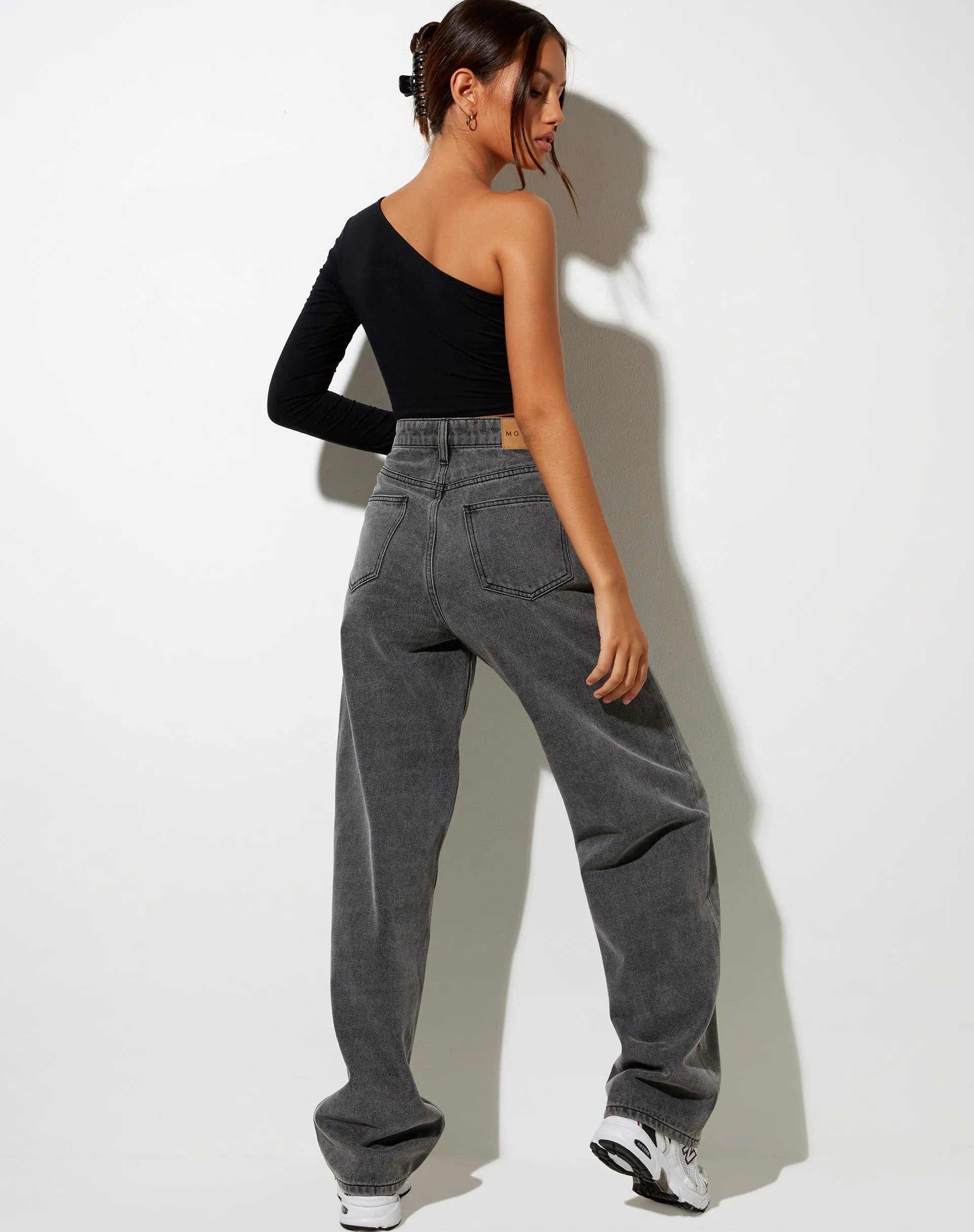 Mitzi Crop Top in Black sold by Motel Rocks product image thumbnail 4