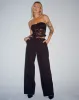 Amadi Trouser in Tailoring Black sold by Motel Rocks