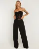Amadi Trouser in Tailoring Black sold by Motel Rocks