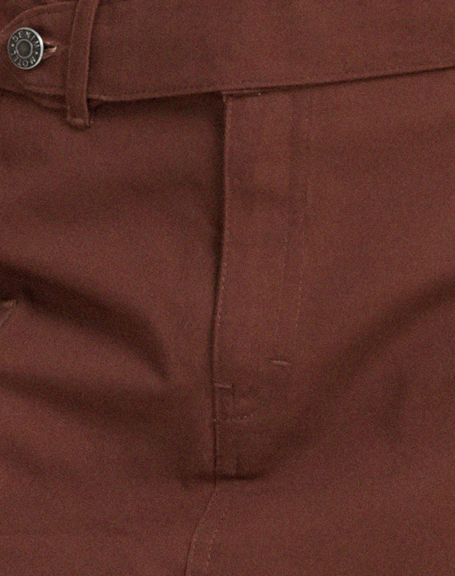 Stina Cargo Micro Skirt in Panama Choco sold by Motel Rocks product image thumbnail 5