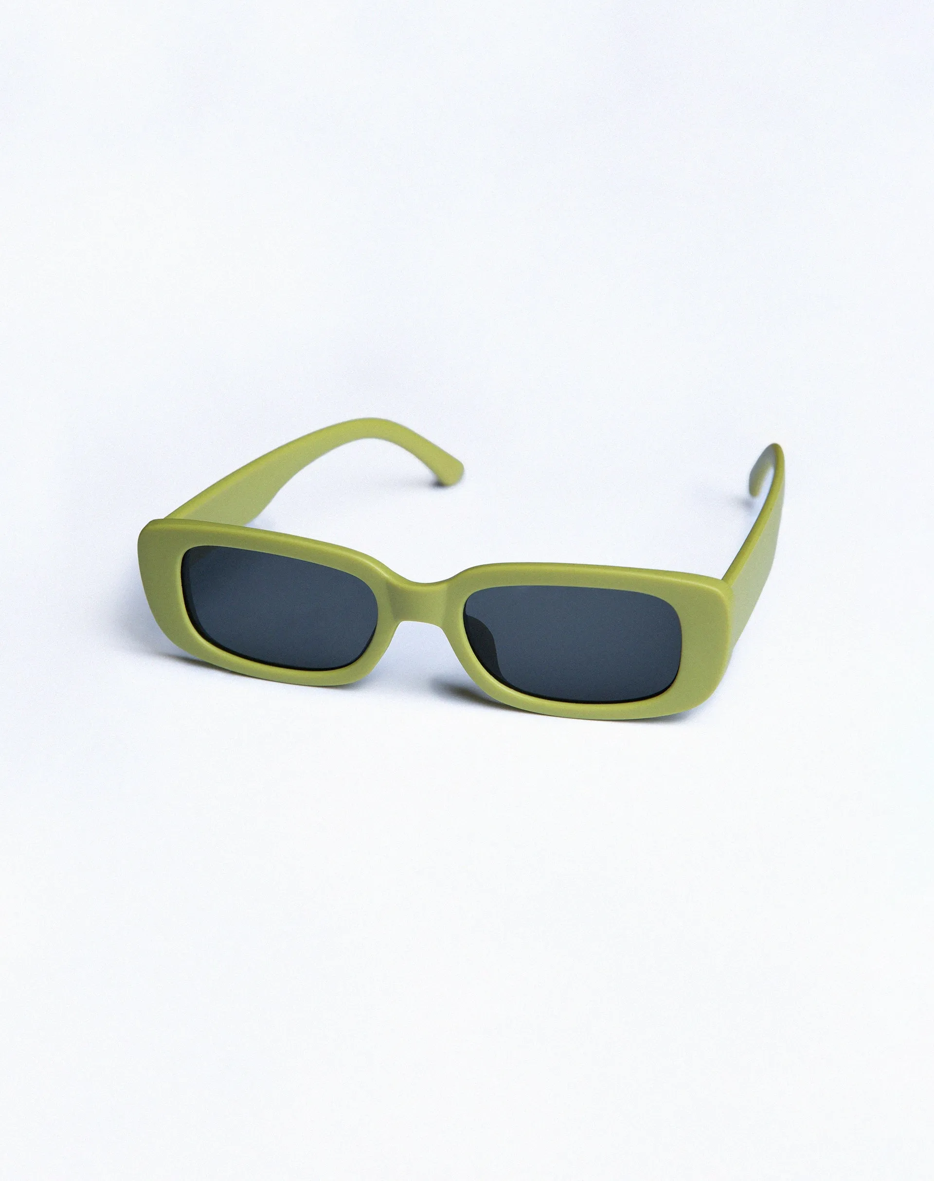 Lizzie Sunglasses in Green sold by Motel Rocks product image thumbnail 4