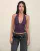 Cosimo Halter Neck Top in Multicolour sold by Motel Rocks