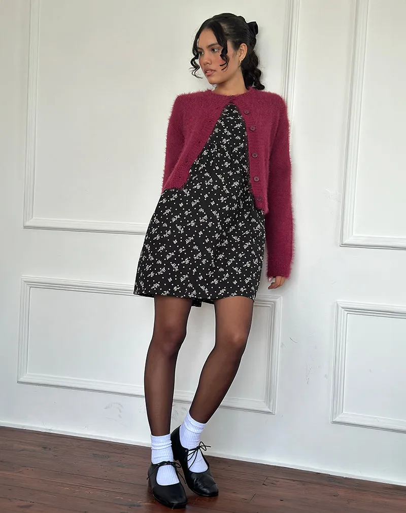 Marate Mini Dress in Floral Land Black sold by Motel Rocks product image thumbnail 2