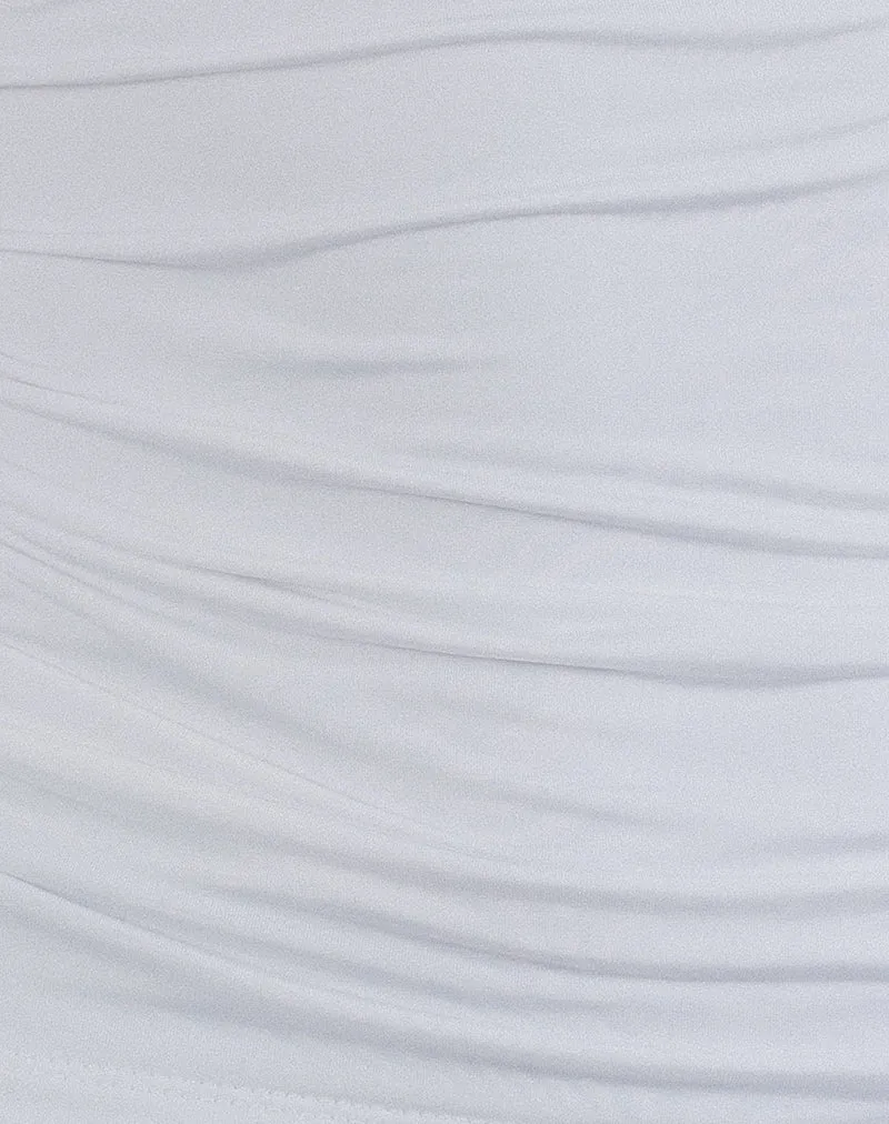 Cosimo Halterneck Top in White sold by Motel Rocks product image thumbnail 5