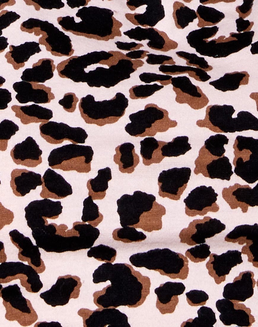 Tasya Crop Top in Pink Panther sold by Motel Rocks product image thumbnail 5