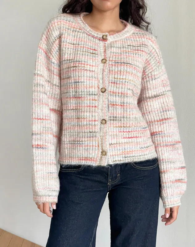 Luciana Cardi in Brushed Knit Multicolour sold by Motel Rocks