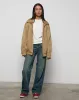 Clio Baggy Tee in Ivory sold by Motel Rocks