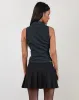 Janae Vest Top in Tailoring Navy sold by Motel Rocks