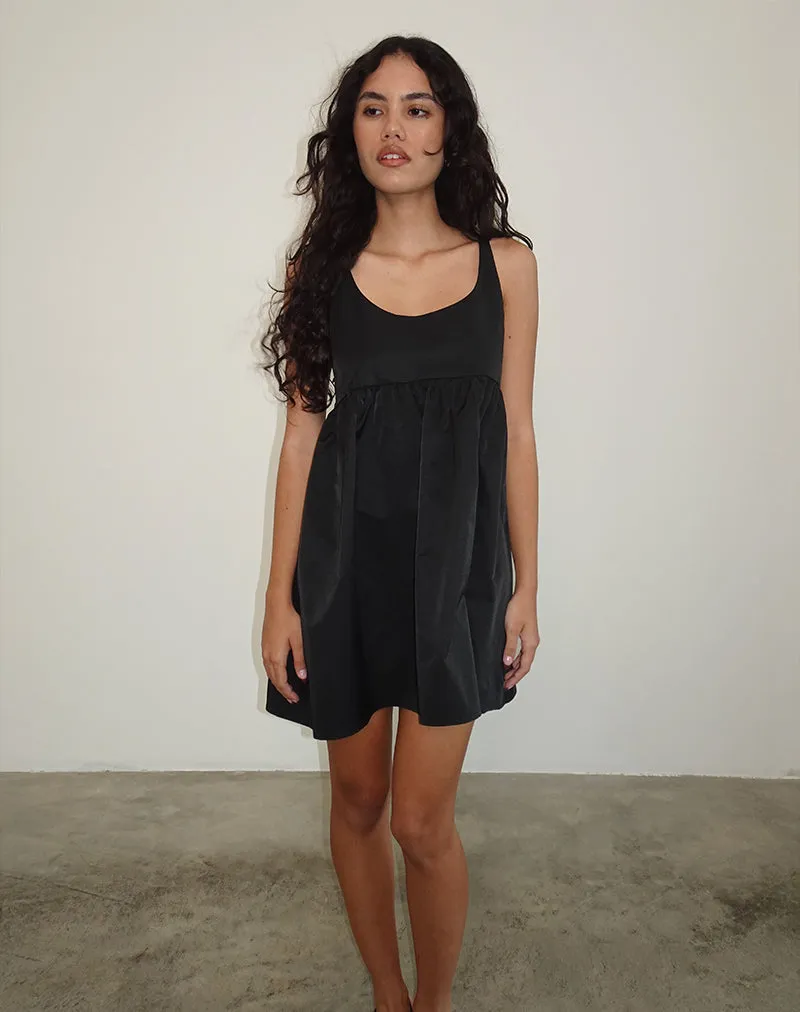 Marona Mini Dress in Black sold by Motel Rocks product image thumbnail 3