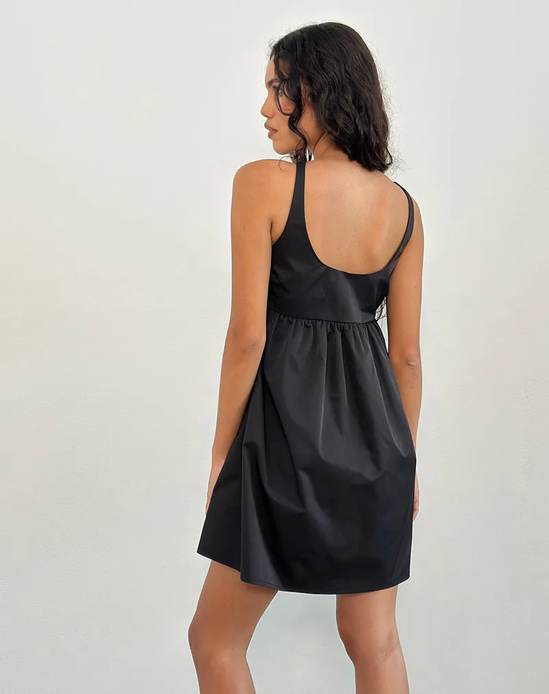 Marona Mini Dress in Black sold by Motel Rocks product image thumbnail 4