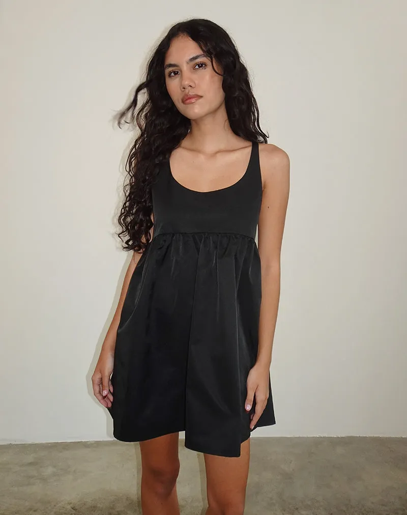 Marona Mini Dress in Black sold by Motel Rocks product image thumbnail 5