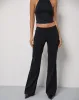 Falita Tailored Trouser in Black sold by Motel Rocks