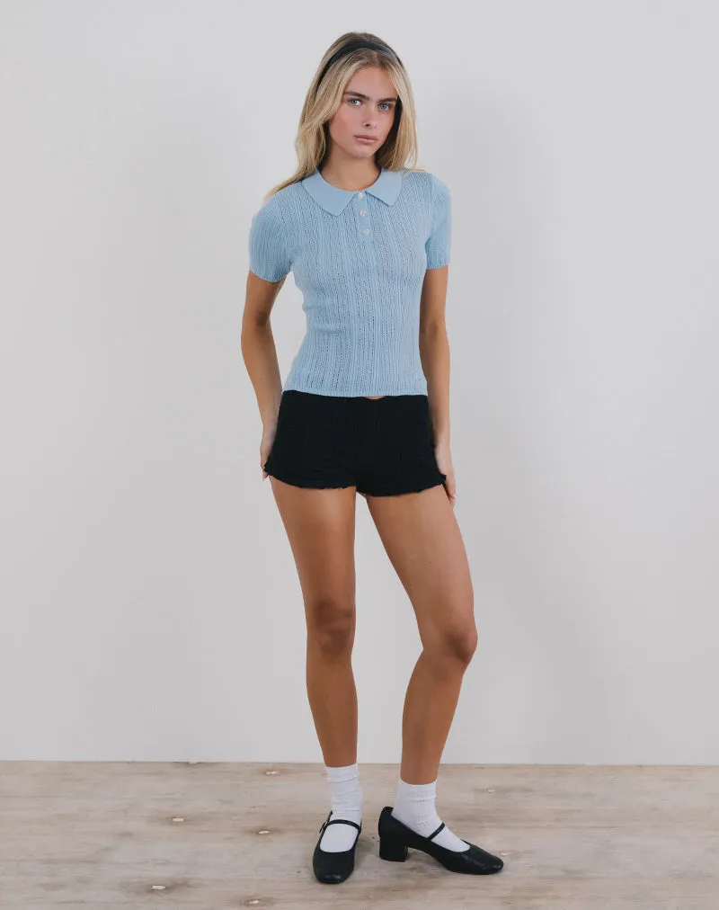 Lynetta Top in Baby Blue sold by Motel Rocks product image thumbnail 4