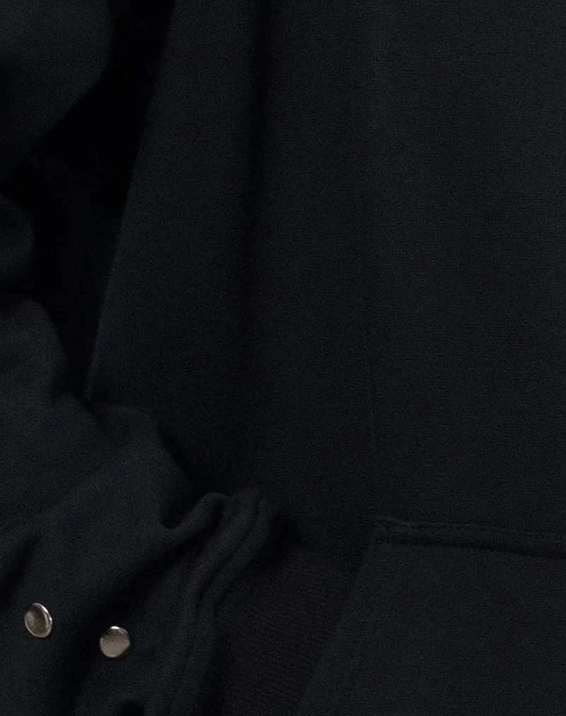 Max Hoodie in Black with Studs sold by Motel Rocks product image thumbnail 5