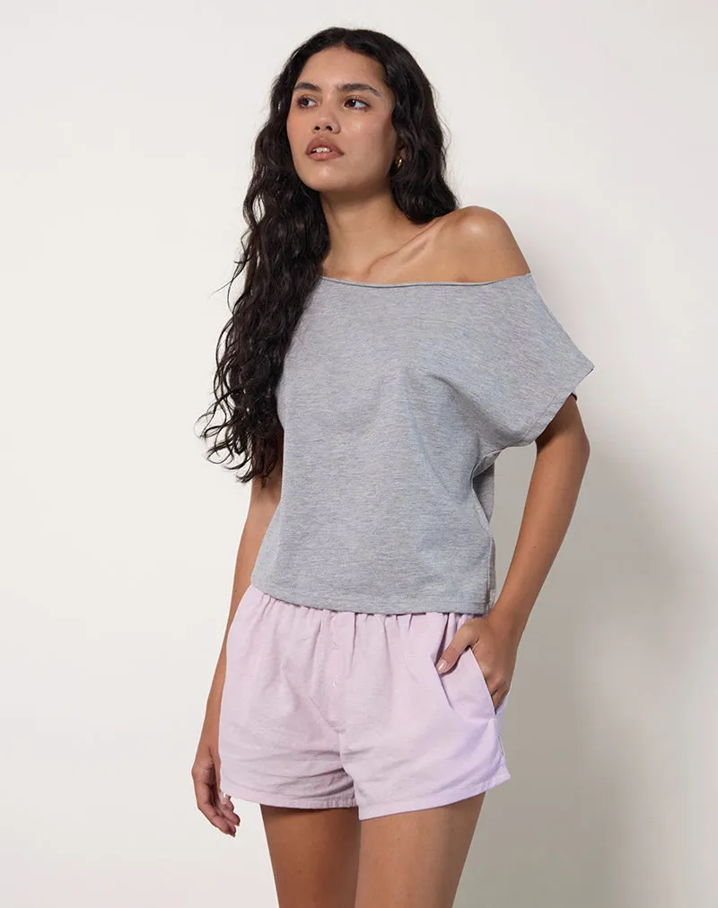 Laboxe Short in Light Lilac sold by Motel Rocks product image thumbnail 4