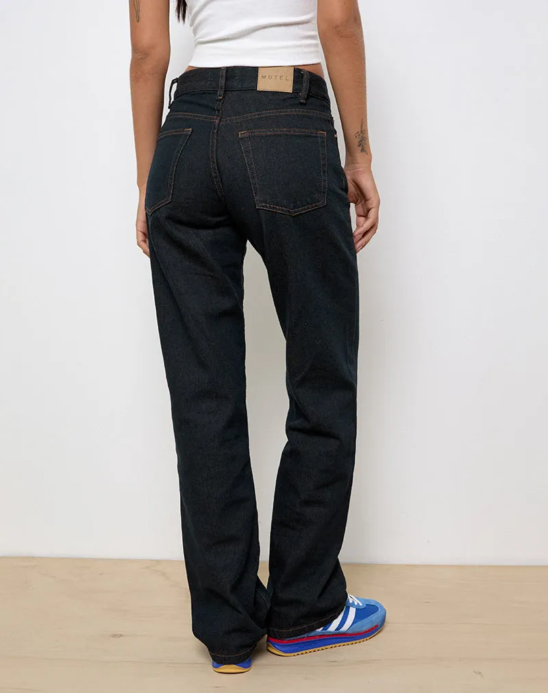 Slim Parallel Jeans in Indigo sold by Motel Rocks product image thumbnail 5