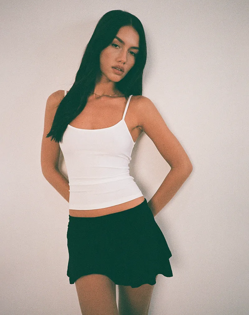 Saeko Micro Skort in Black sold by Motel Rocks product image thumbnail 4