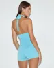 Nalu Short in Cupro Aqua sold by Motel Rocks