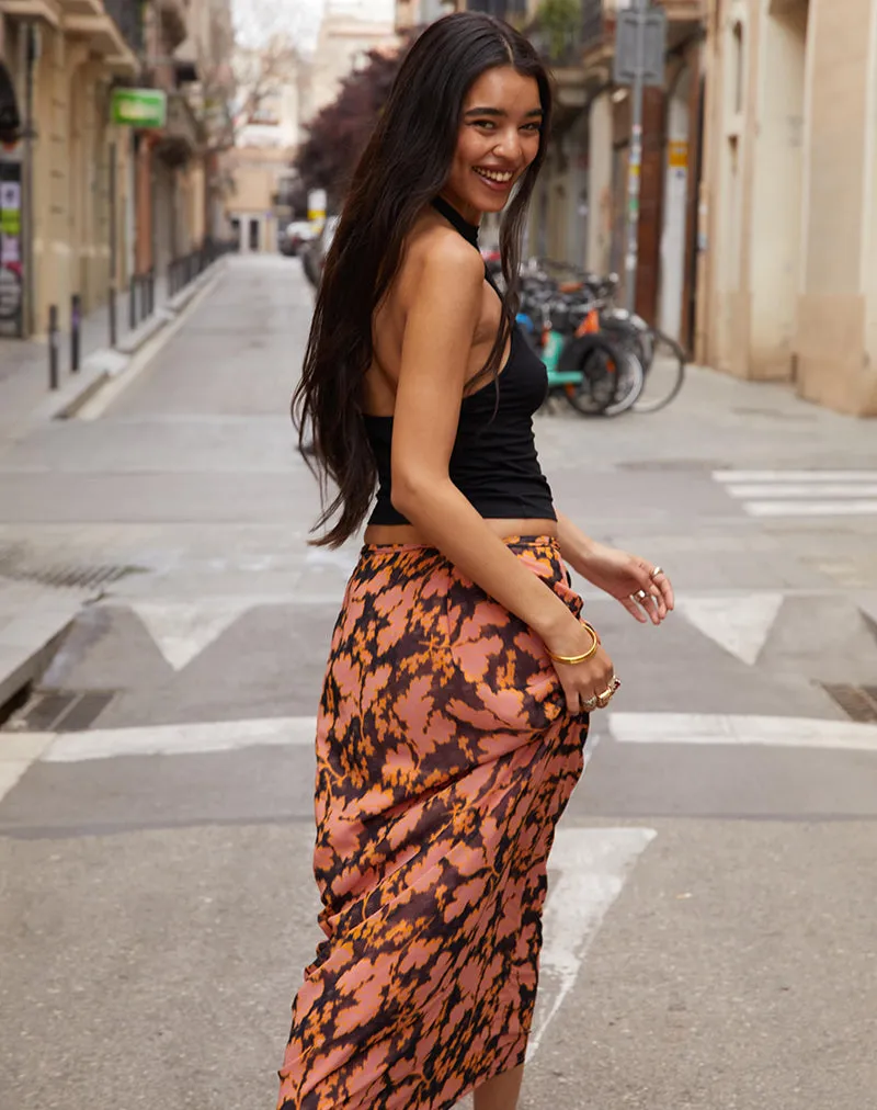 Jezza Slip Maxi Skirt in Furnishing Floral sold by Motel Rocks product image thumbnail 2