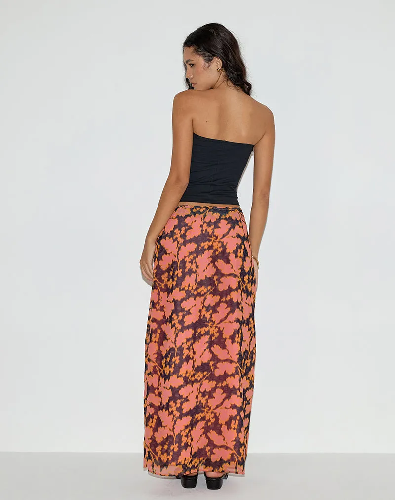 Jezza Slip Maxi Skirt in Furnishing Floral sold by Motel Rocks product image thumbnail 5