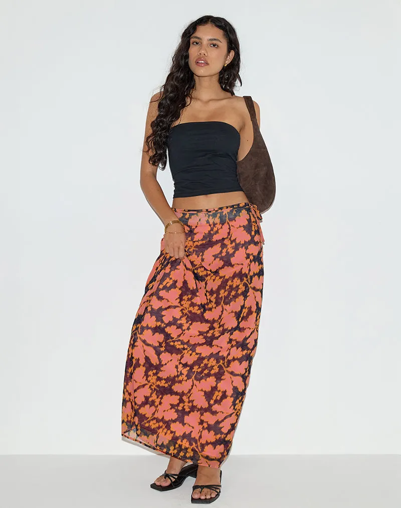 Jezza Slip Maxi Skirt in Furnishing Floral sold by Motel Rocks product image thumbnail 4