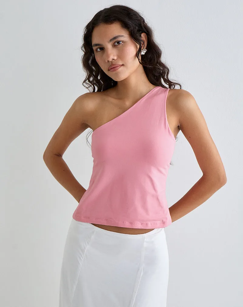 Klazari Top in Rayon Jersey Ballet Pink sold by Motel Rocks product image thumbnail 5