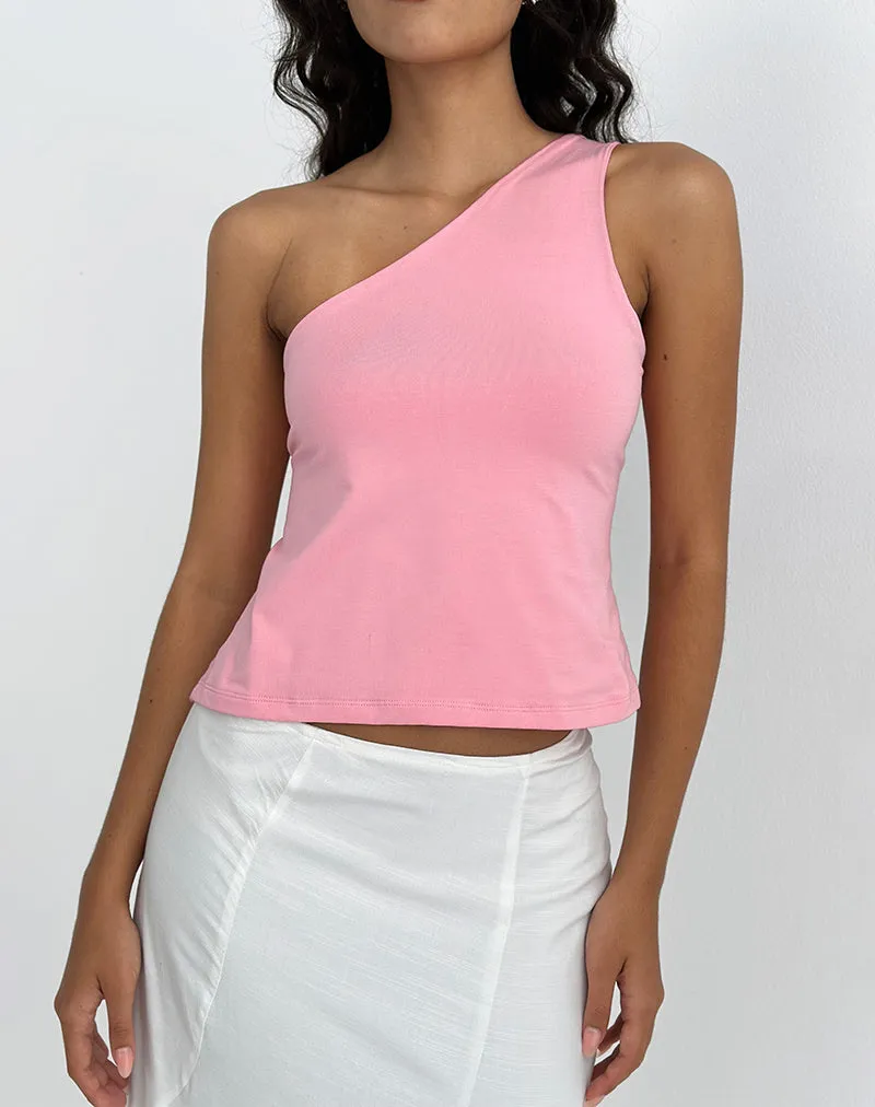 Klazari Top in Rayon Jersey Ballet Pink sold by Motel Rocks product image thumbnail 4