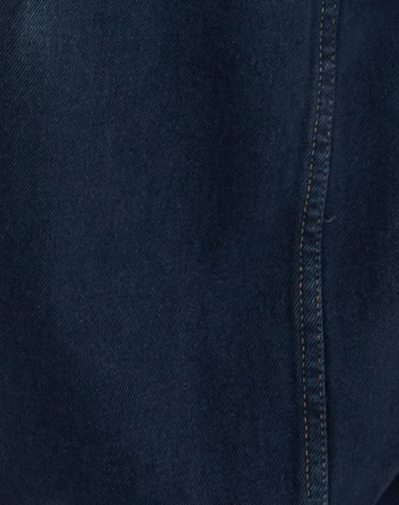 Low Rise Roomy Jeans in Smokey Blue sold by Motel Rocks product image thumbnail 5