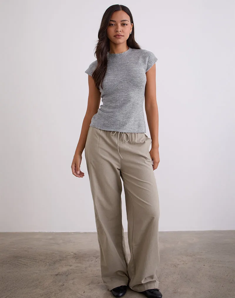 Hanuva Top in Knit Grey sold by Motel Rocks product image thumbnail 4