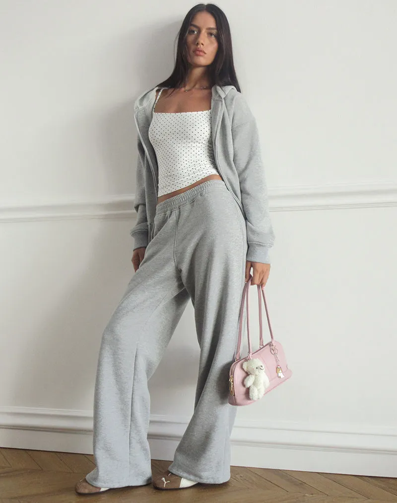 Solay Cami Top in White with Black Micro Polka Print sold by Motel Rocks product image thumbnail 3