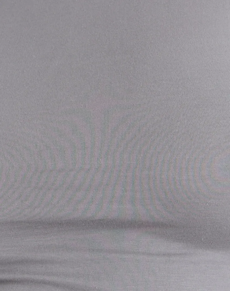 Amabon Long Sleeve Top in Grey sold by Motel Rocks product image thumbnail 5