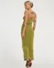 Tulus Maxi Skirt in Lime sold by Motel Rocks