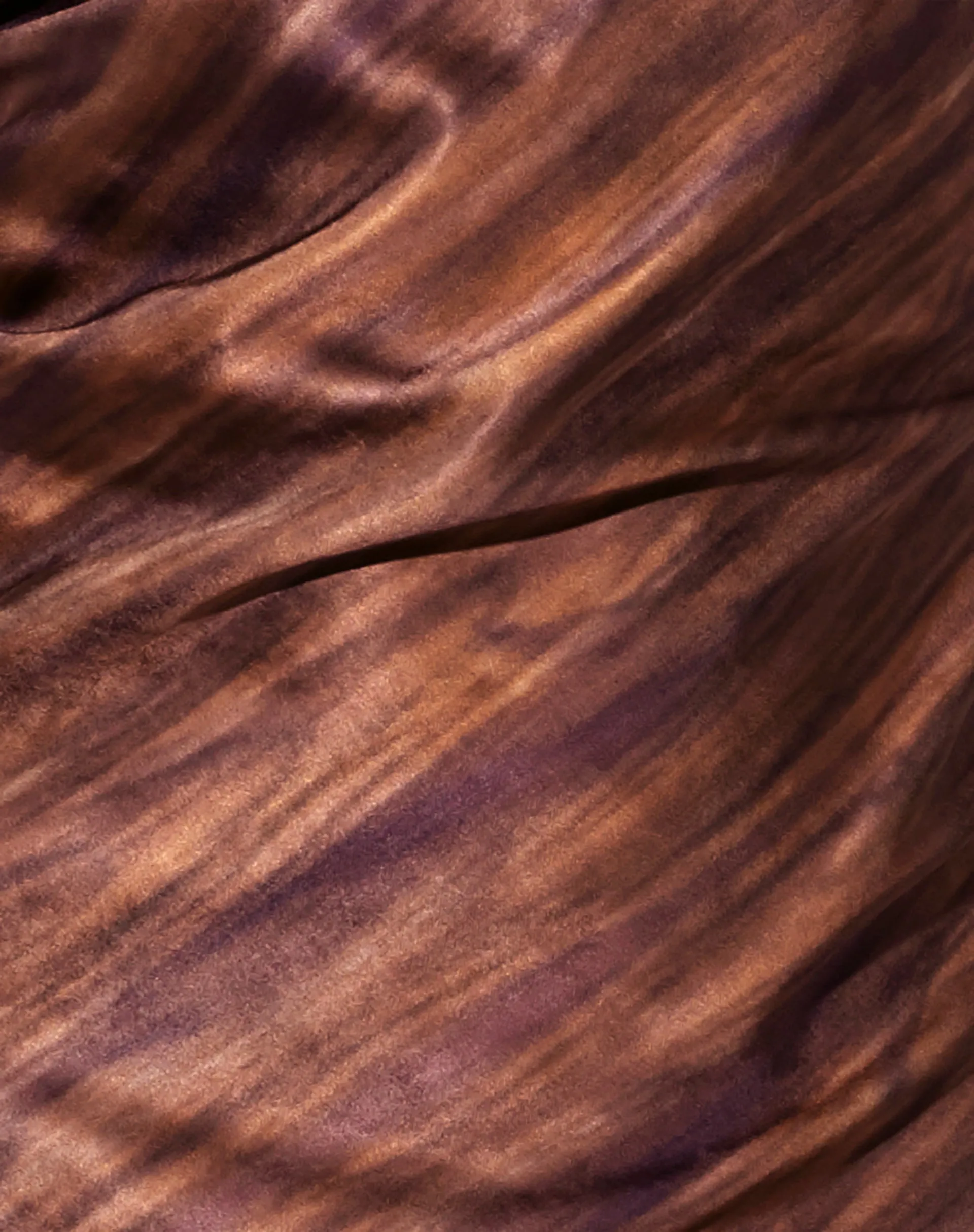 Iza Mini Dress in Satin Marble Cocoa sold by Motel Rocks product image thumbnail 5