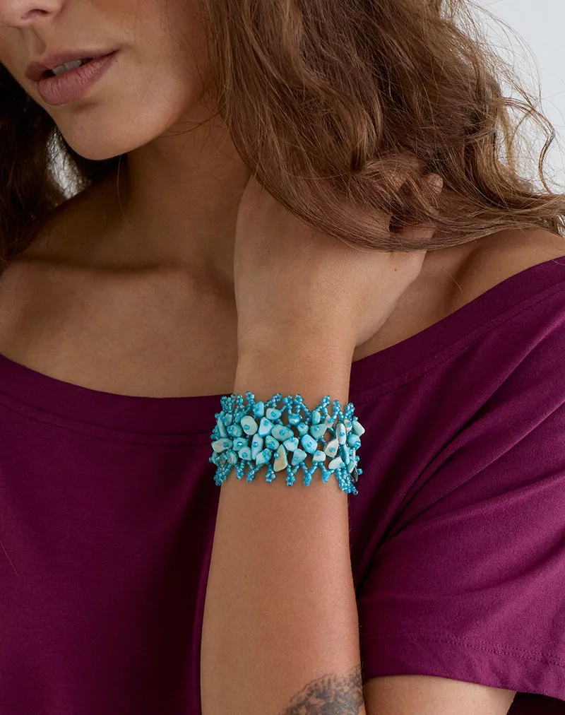 Kanau Bracelet in Blue sold by Motel Rocks