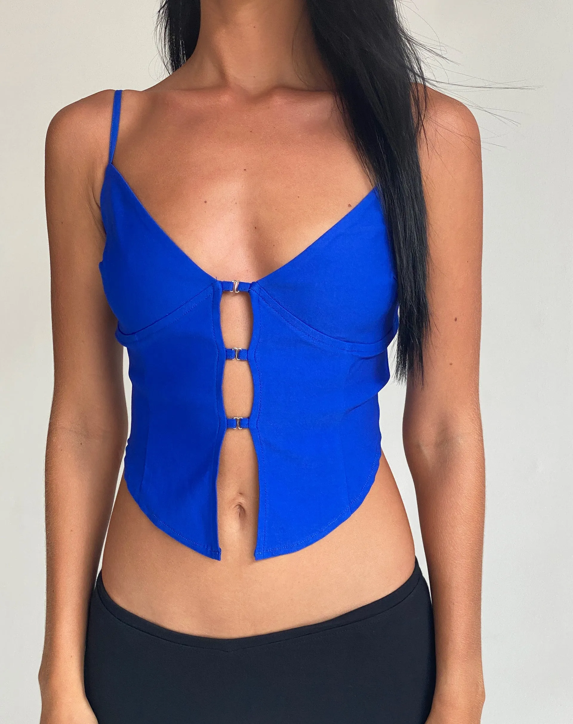 Oleta Cami Top in Cobalt sold by Motel Rocks product image thumbnail 4