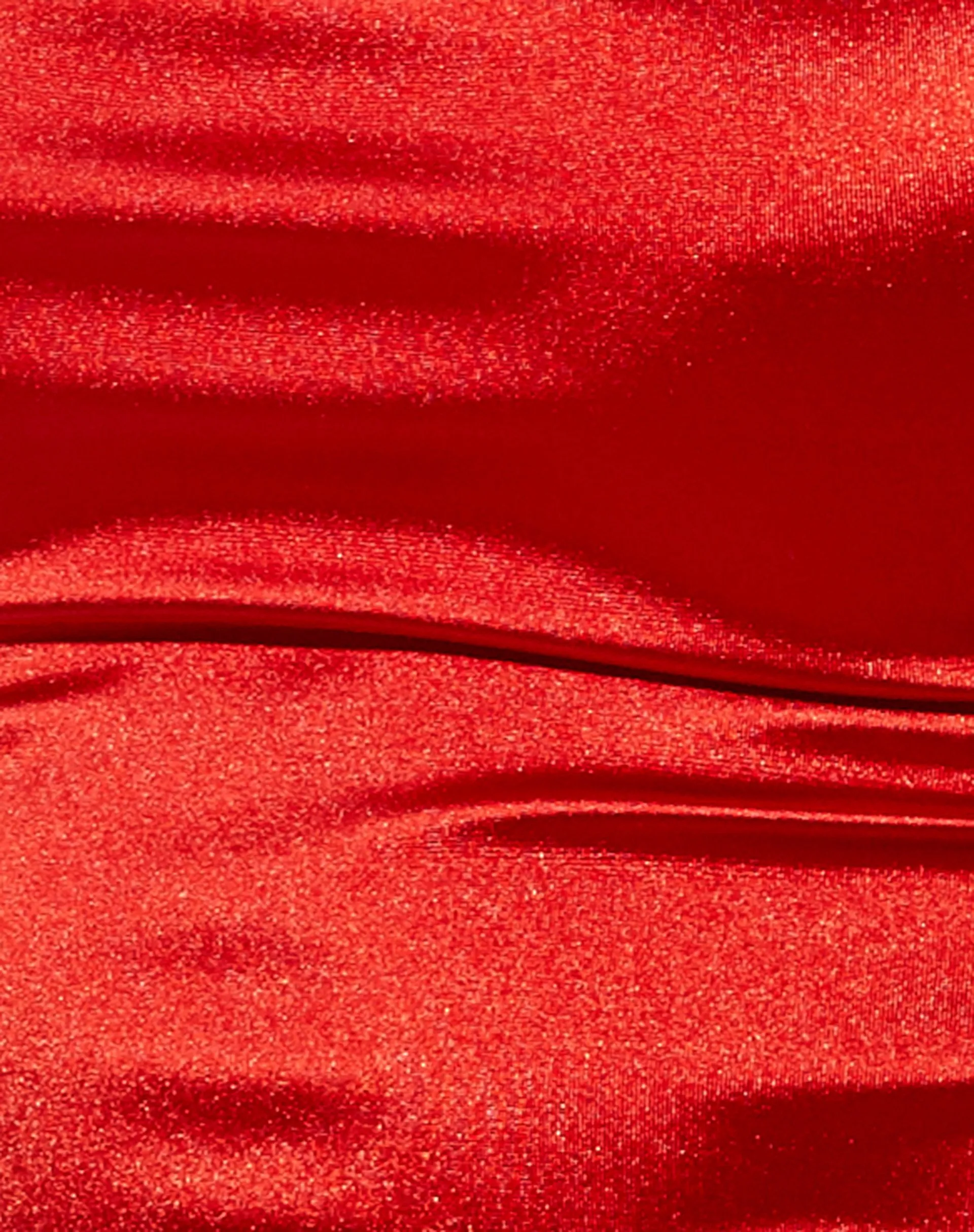 Ozka Crop Top in Satin Rust sold by Motel Rocks product image thumbnail 5