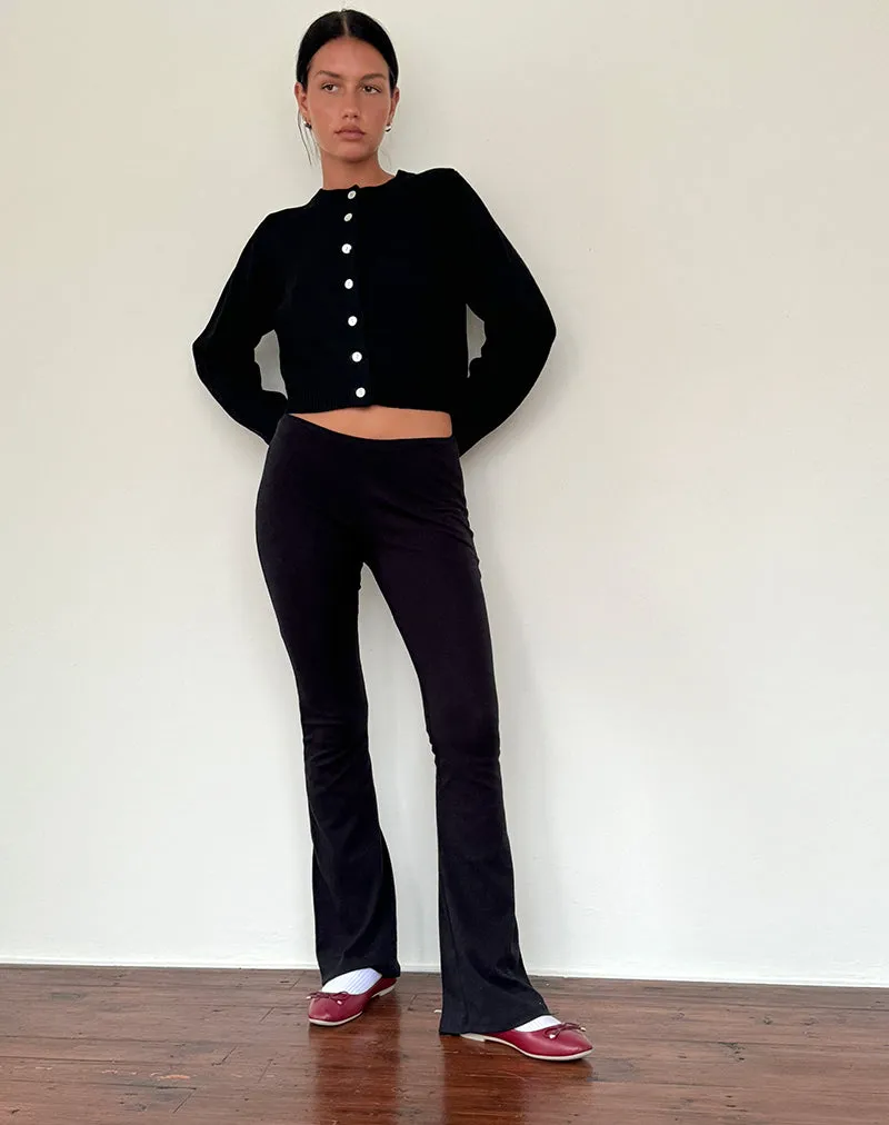 Shura Brush Knit Cardigan in Black sold by Motel Rocks product image thumbnail 4