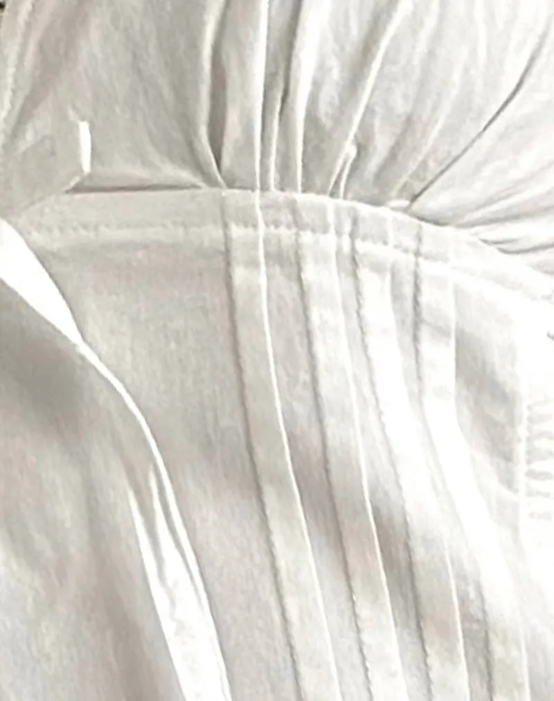 Jepuni Cami Top in White Poplin sold by Motel Rocks product image thumbnail 4