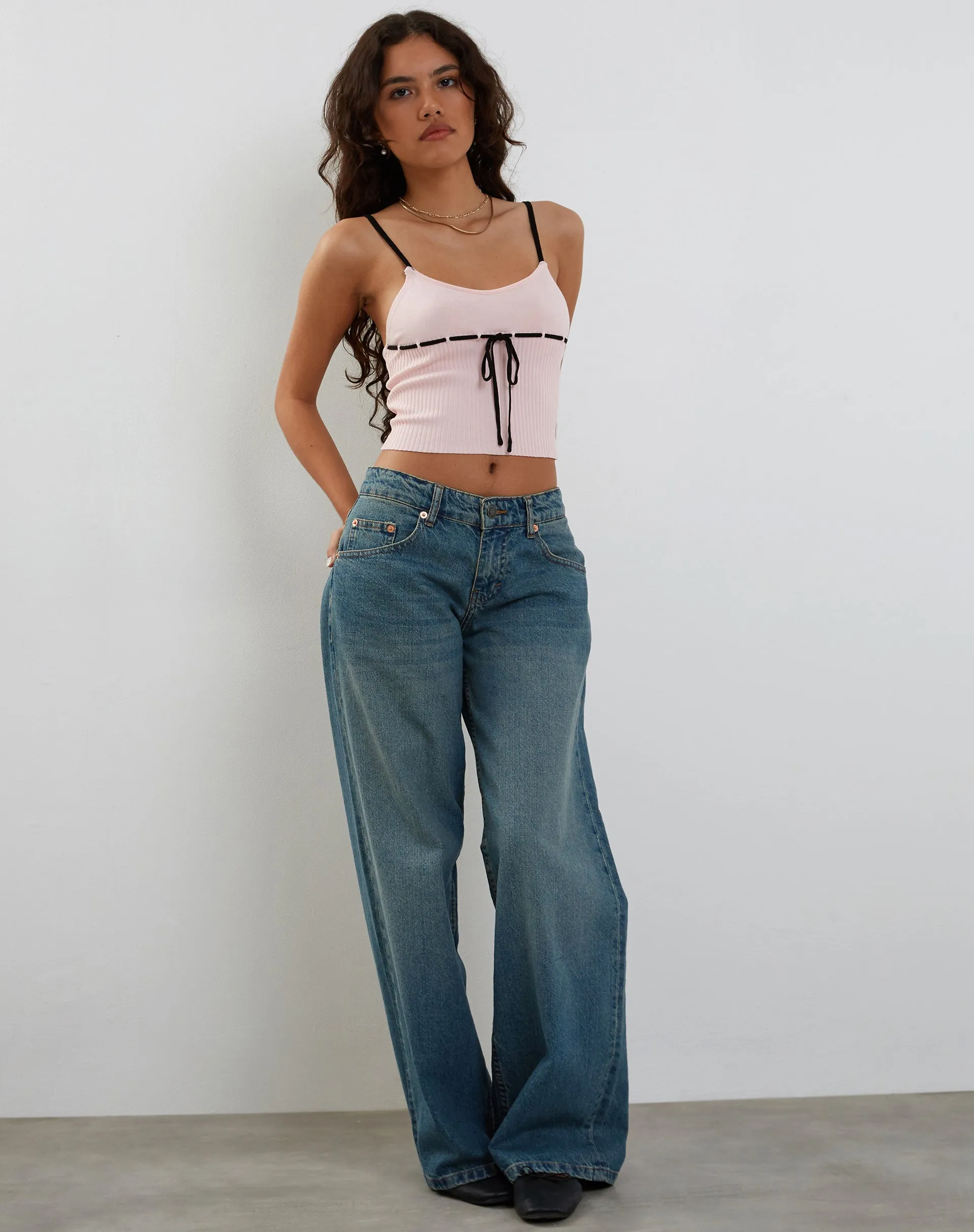 Emonie Cami Top in Blush Pink sold by Motel Rocks product image thumbnail 5