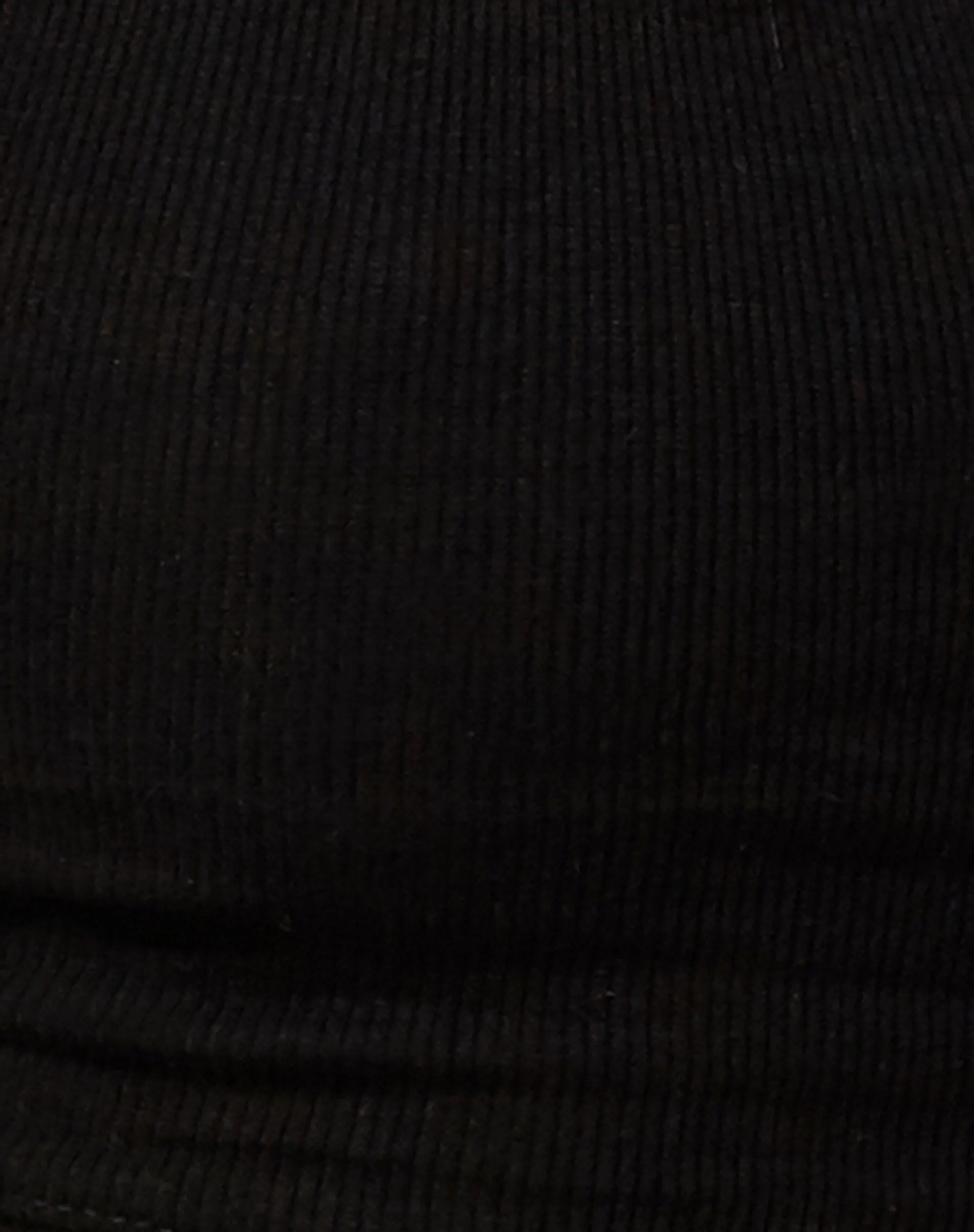 Natka Crop Top in Rib Black sold by Motel Rocks product image thumbnail 5