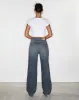 Parallel Jeans in Bryony Twilight Brown and Blue Acid sold by Motel Rocks