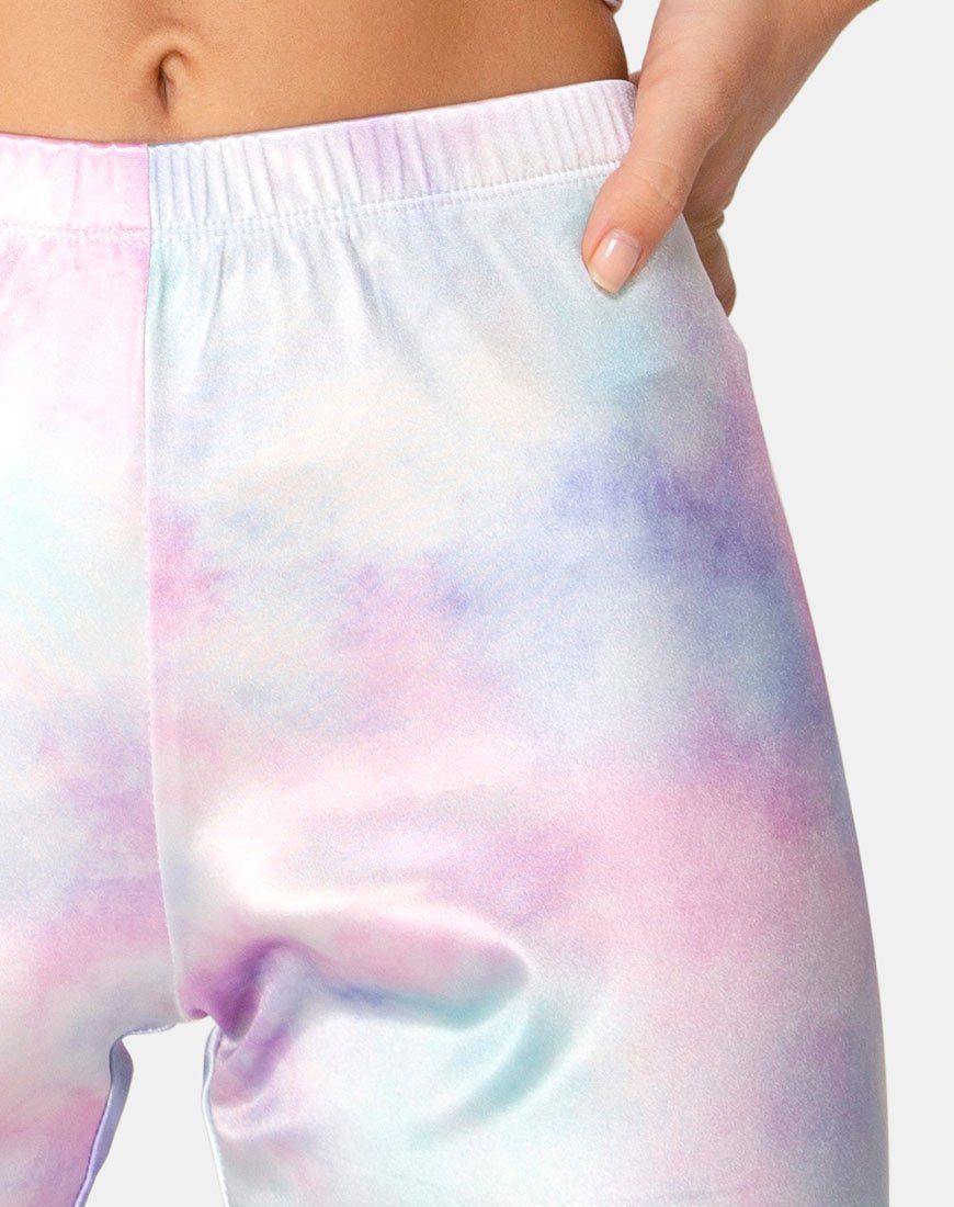 Bike Short in Pastel Tie Dye sold by Motel Rocks product image thumbnail 5