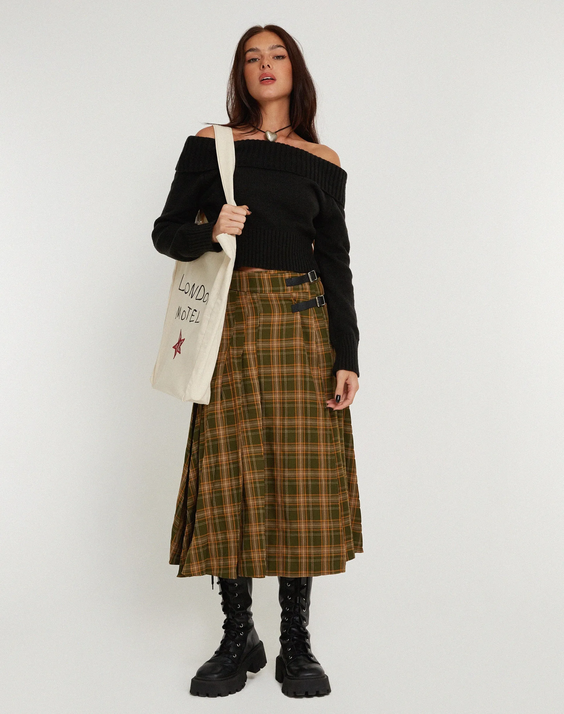 London Tote Bag in Ecru London Motel Embro sold by Motel Rocks product image thumbnail 4