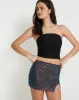 Pelma Mini Skirt in Sequin Opal Shine sold by Motel Rocks