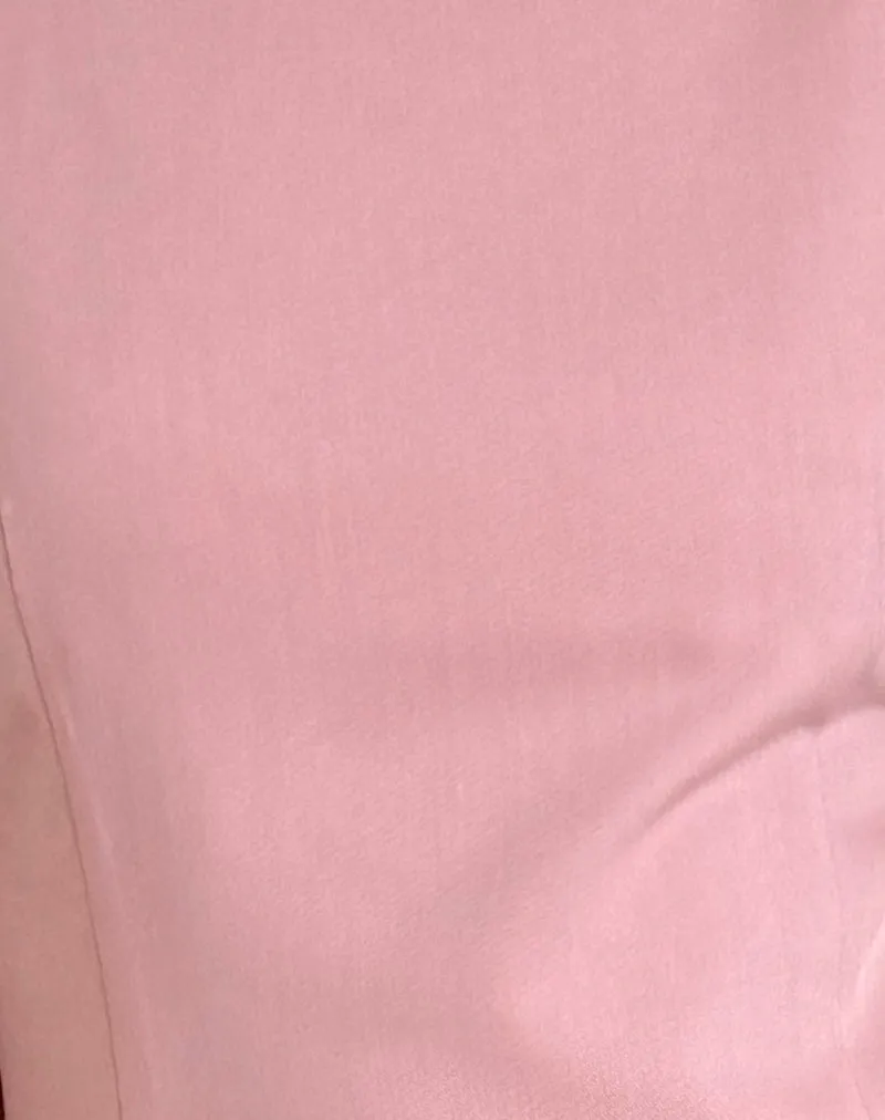 Aketi Mini Dress in Dusky Pink sold by Motel Rocks product image thumbnail 5