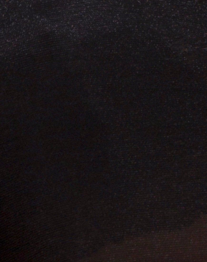 Devile Unitard in Sheer Mesh Black sold by Motel Rocks product image thumbnail 5