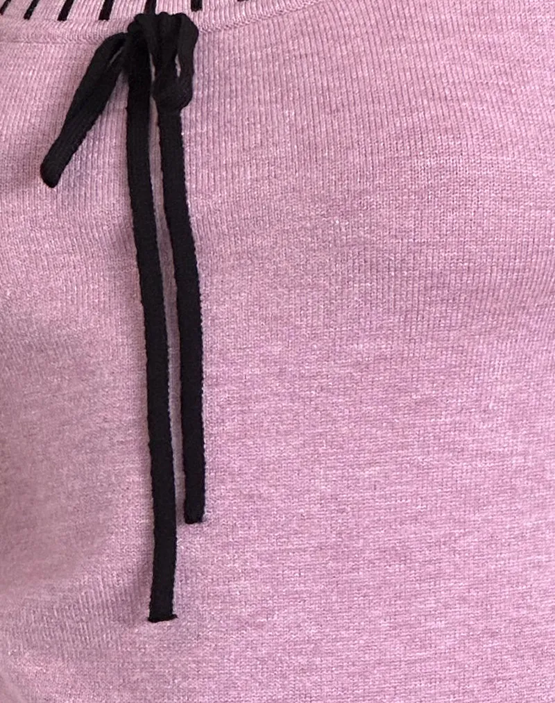 Sopira Top in Light Grape sold by Motel Rocks product image thumbnail 5