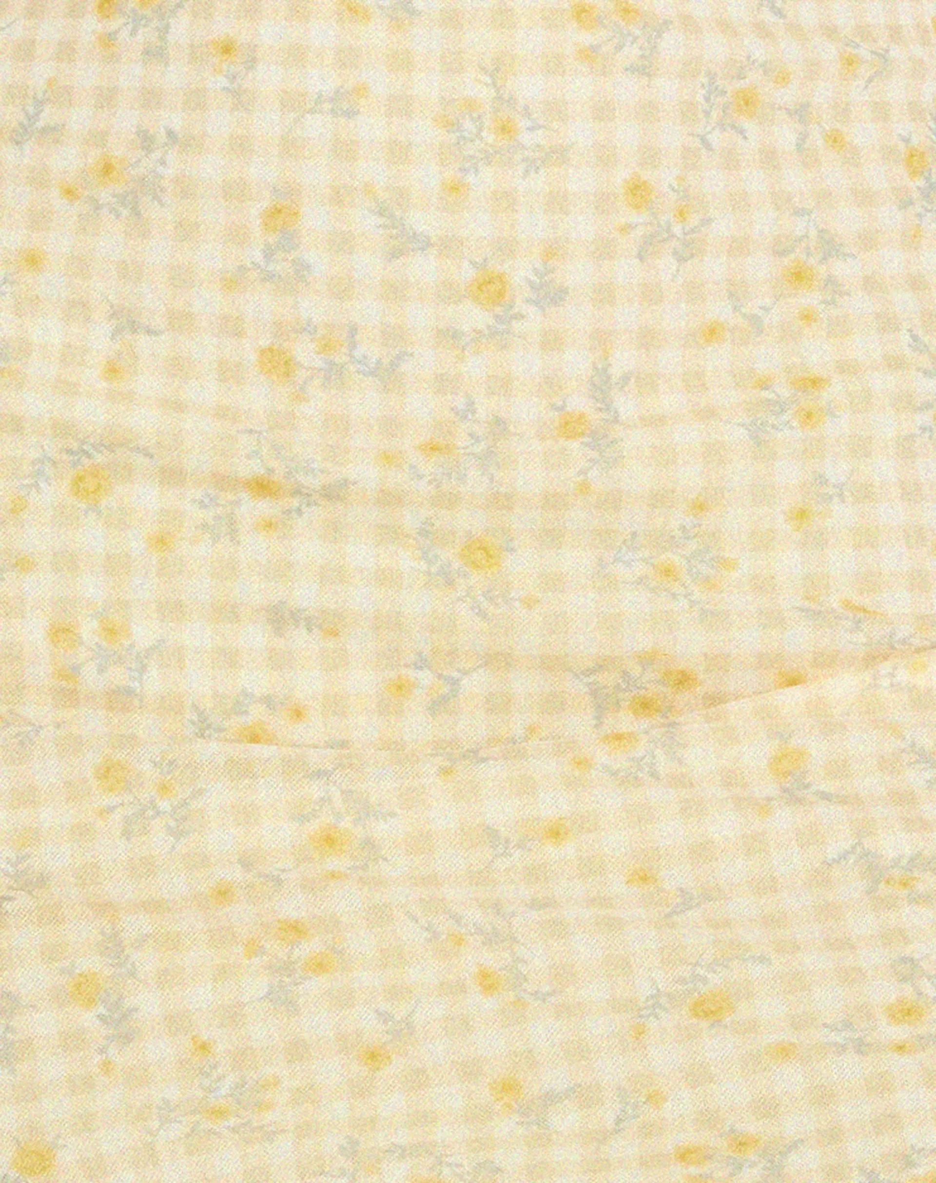 Hakira Mini Dress in Gingham Floral Yellow sold by Motel Rocks product image thumbnail 5